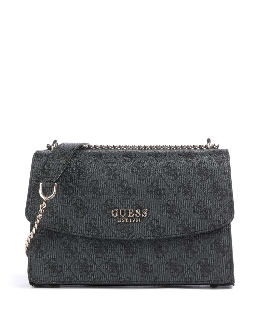 Guess Calista Shoulder bag coal logo