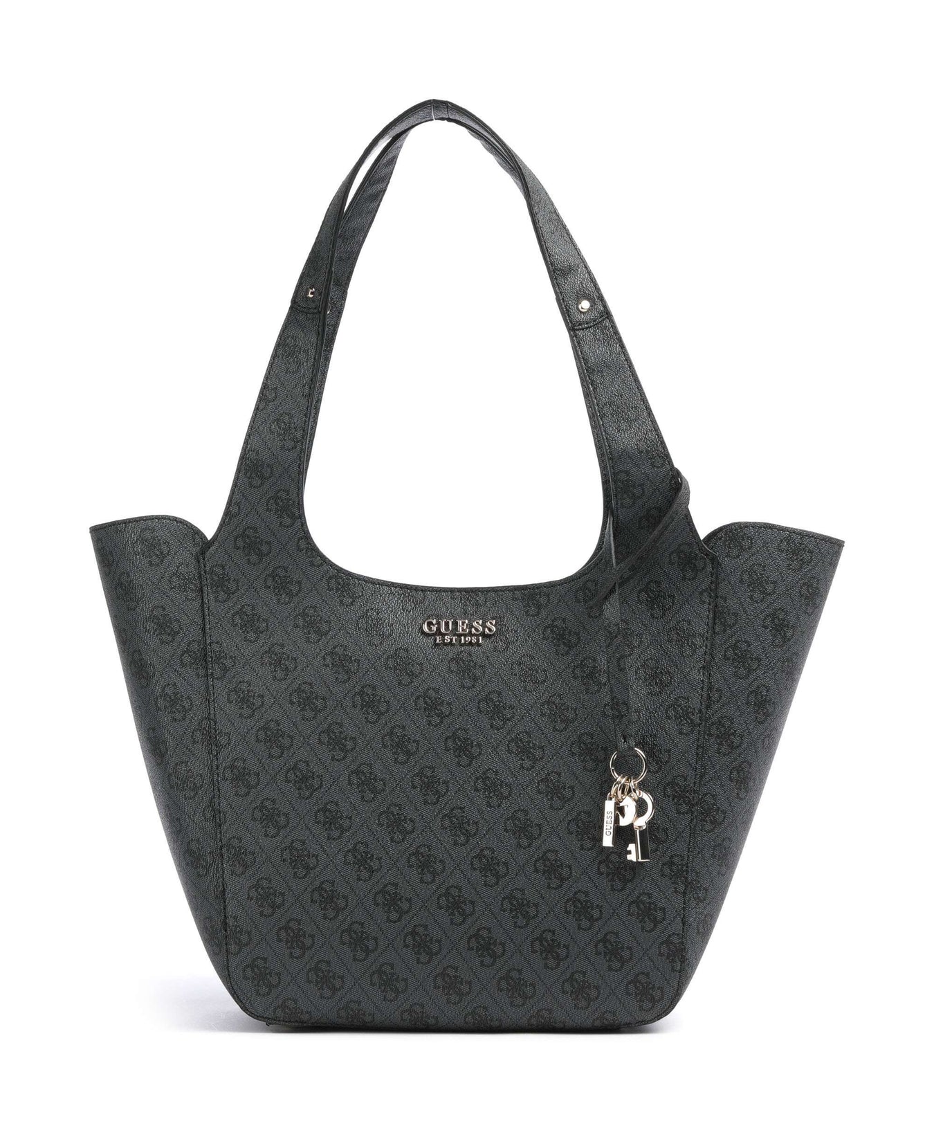 Guess Calista Tote bag coal logo