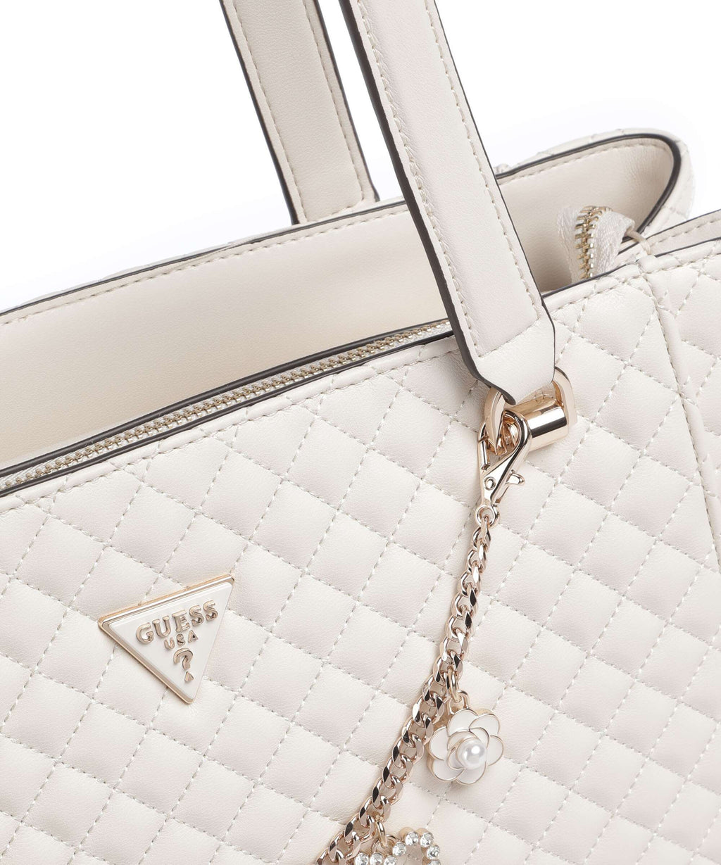 Guess Everlee Tote bag offwhite
