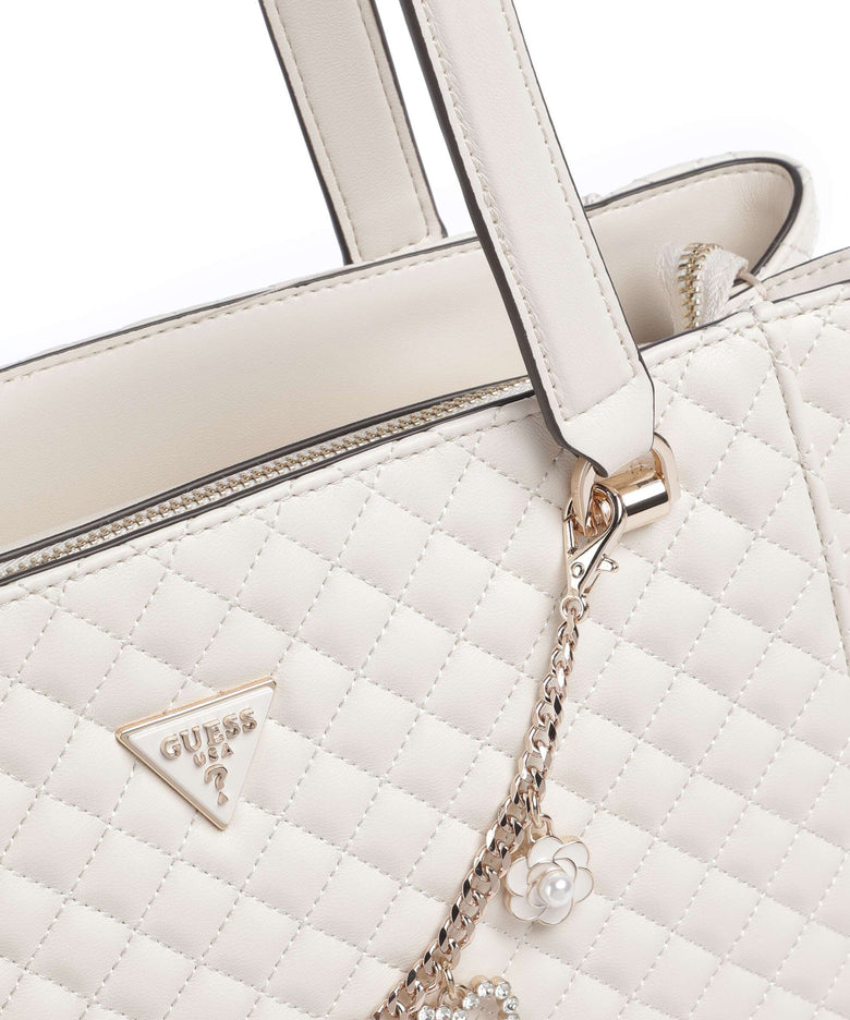 Guess Everlee Tote bag offwhite