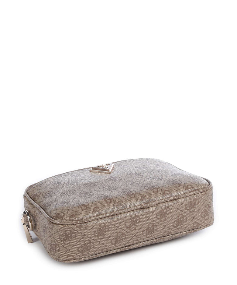 Guess Meridian Crossbody bag latte logo