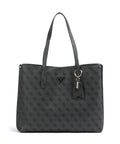 Guess Meridian Tote bag coal logo