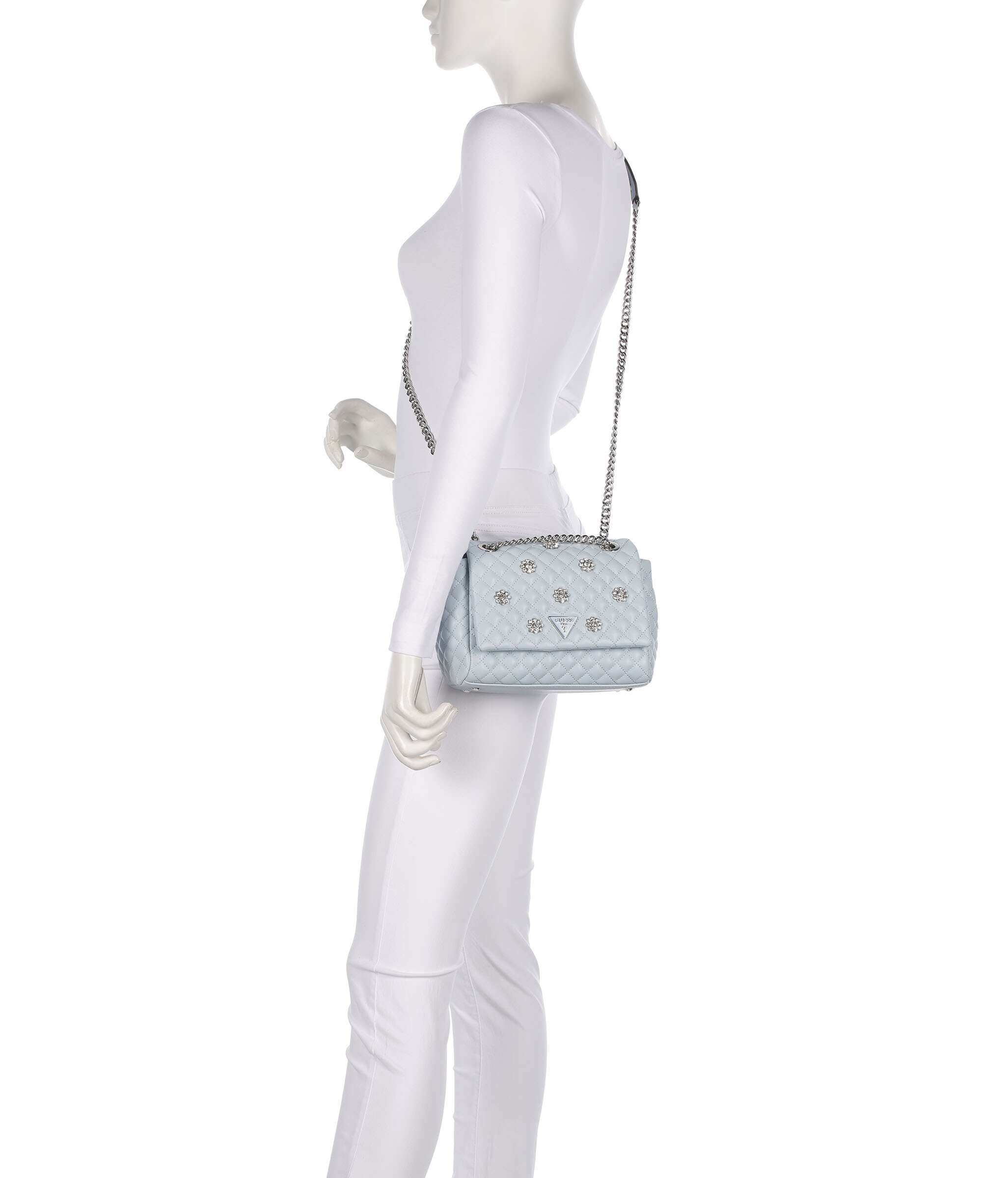 Guess Everlee Shoulder bag misty blue
