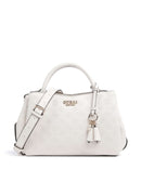 Guess Phoebe Peony Debossed Handtas offwhite logo