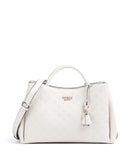 Guess Phoebe Peony Debossed Sac à main offwhite logo