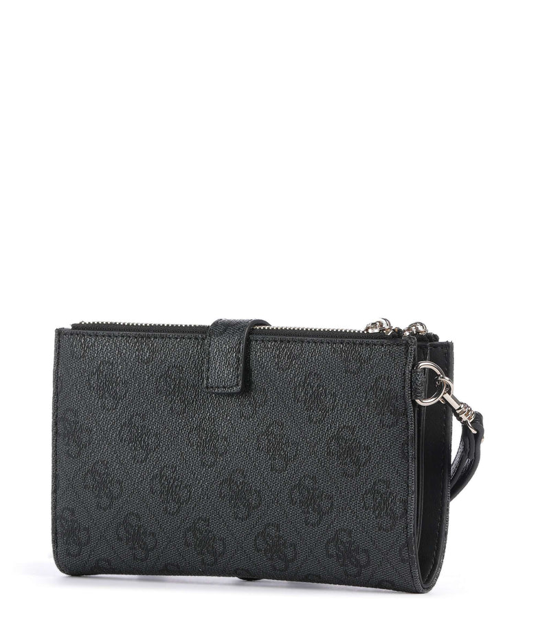 Guess Laurel Wallet coal logo