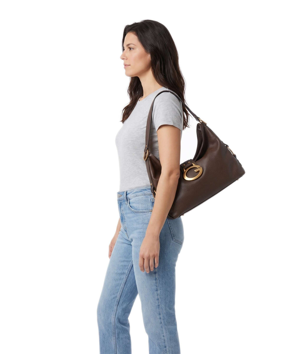 Guess Camden Hobo bag espresso