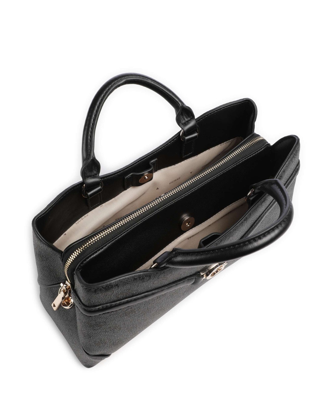 Guess Dea Handbag coal logo