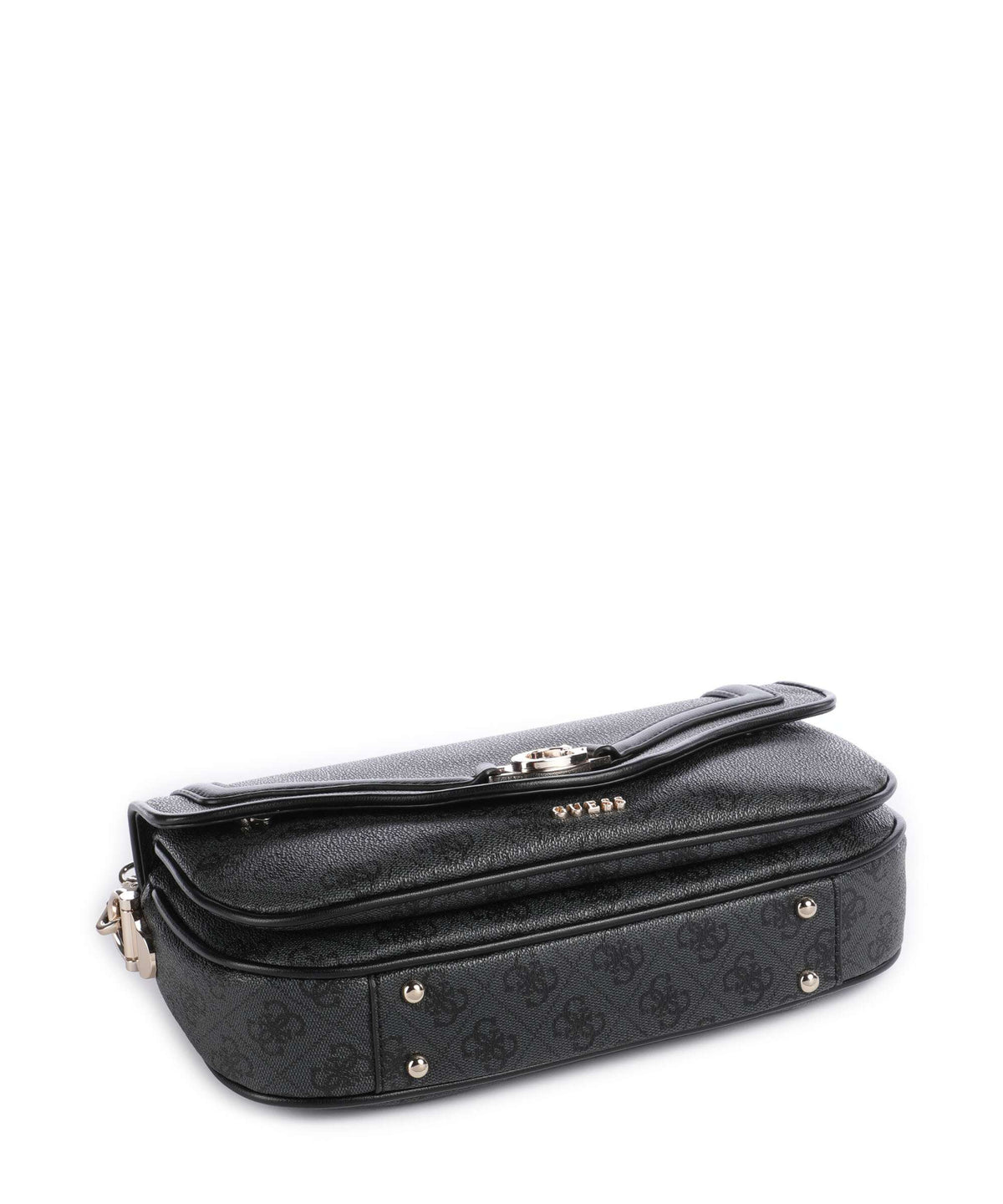Guess Dea Shoulder bag coal logo