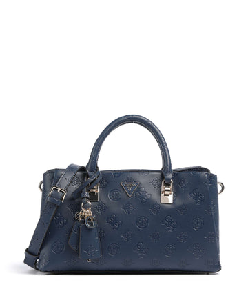 Guess Tisha Handtas midnight logo