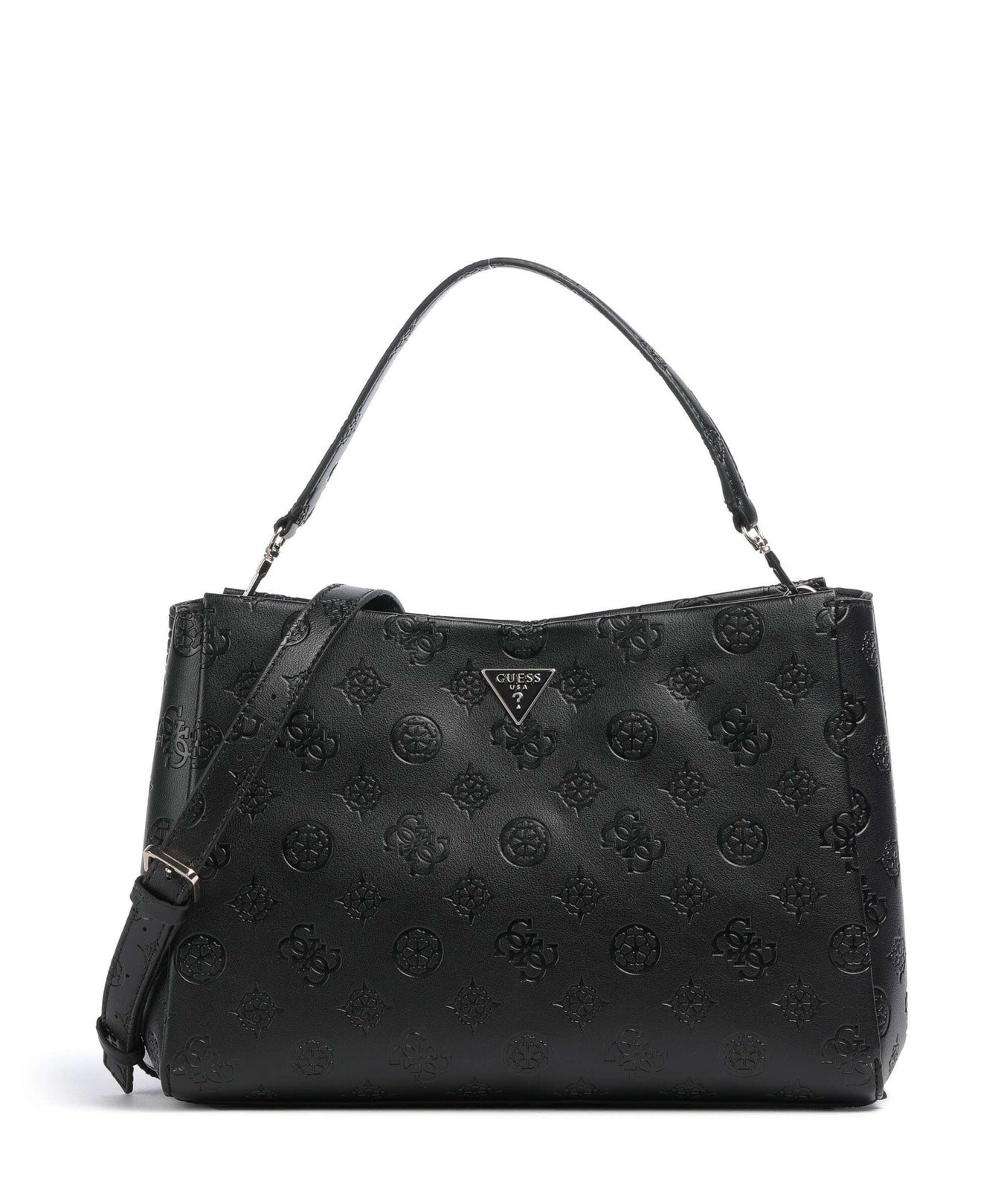 Guess Tisha Shoulder bag black logo