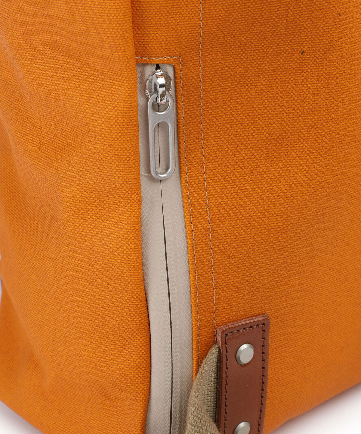 Brooks England Pickwick Cotton Canvas Small Rolltop backpack goosebeak