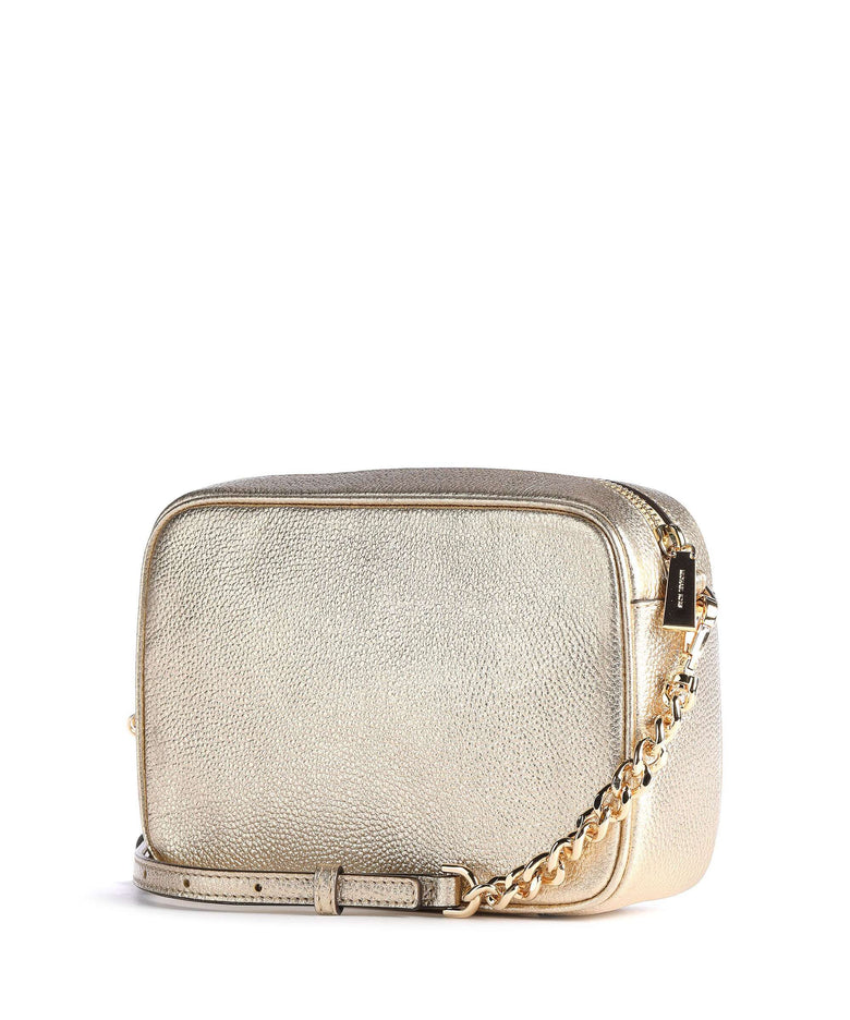 Michael Kors Jet Set Crossbody bag pale gold