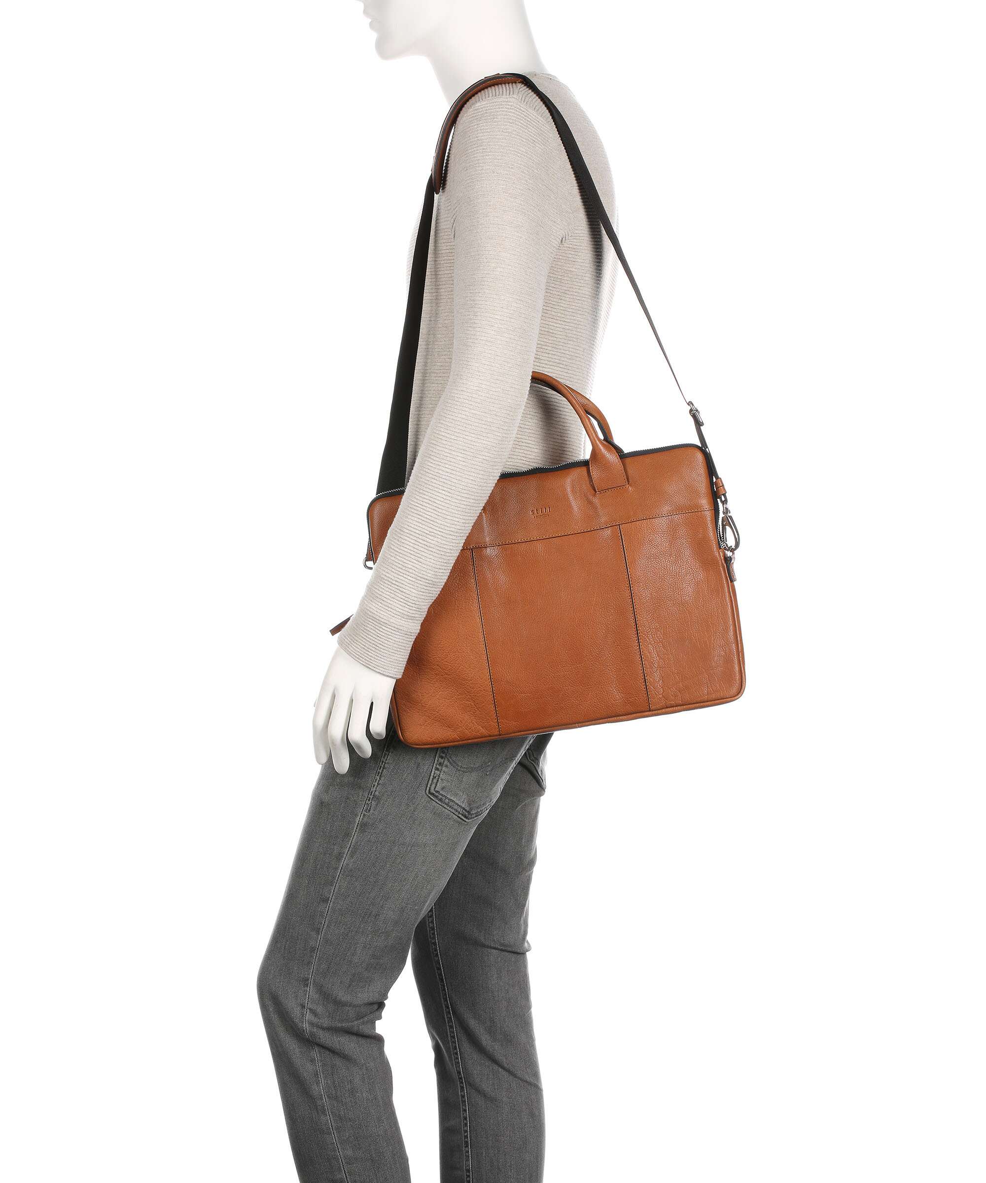 Still Nordic Richard Briefcase brandy