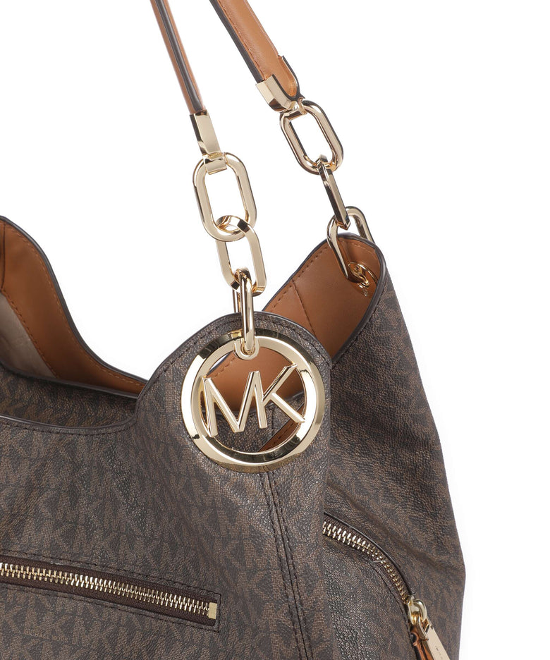 Michael Kors Lillie Hobo bag brown/acorn
