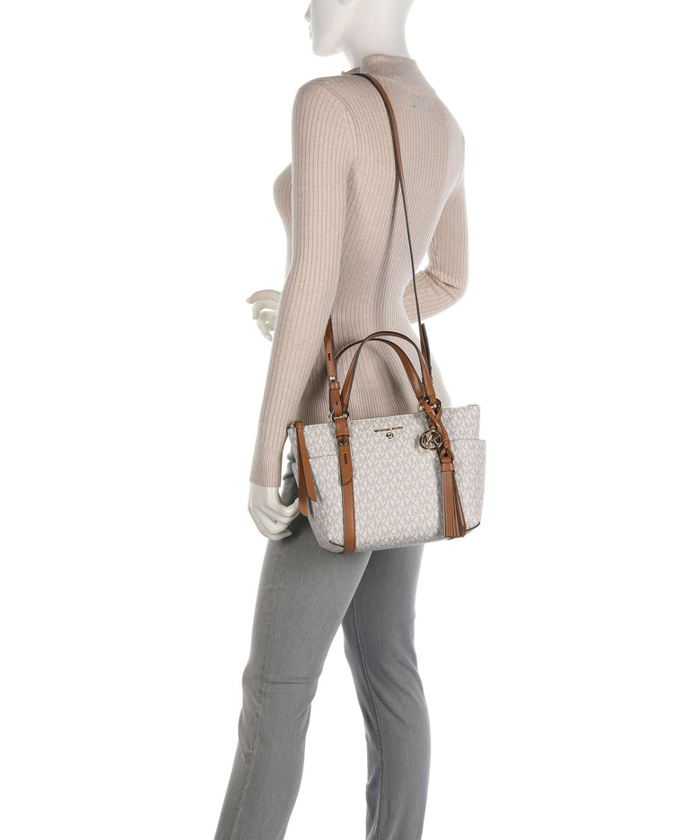 Michael Kors Sullivan Handbag vanilla/acorn