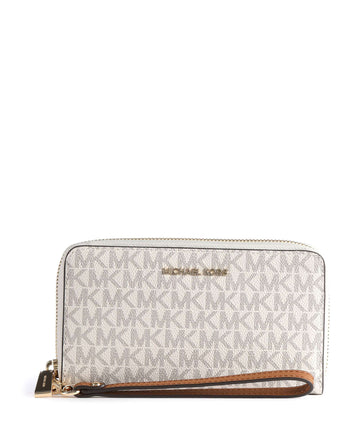 Michael Kors Jet Set Portefeuille vanilla