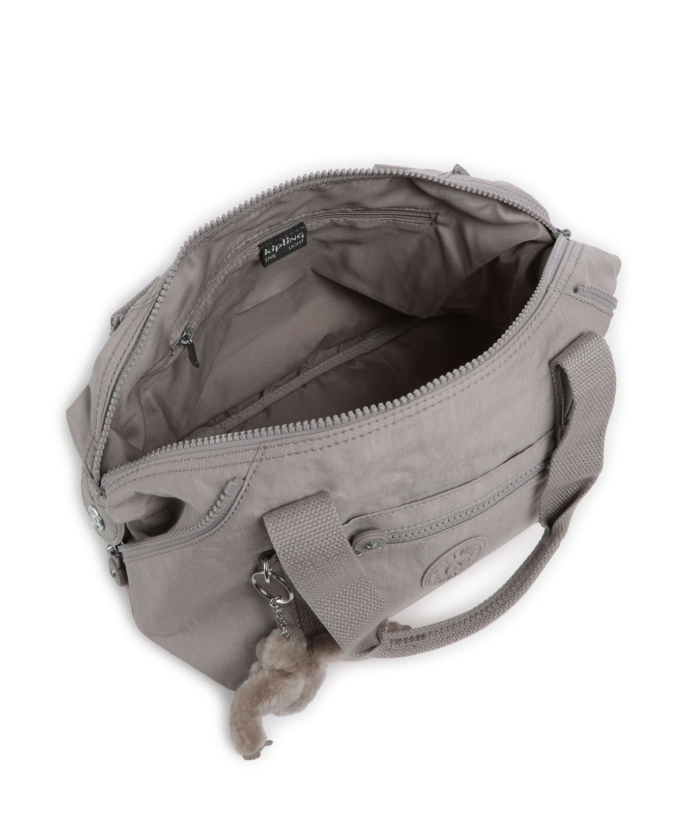 Kipling Basic Art Mini Handbag grey gris