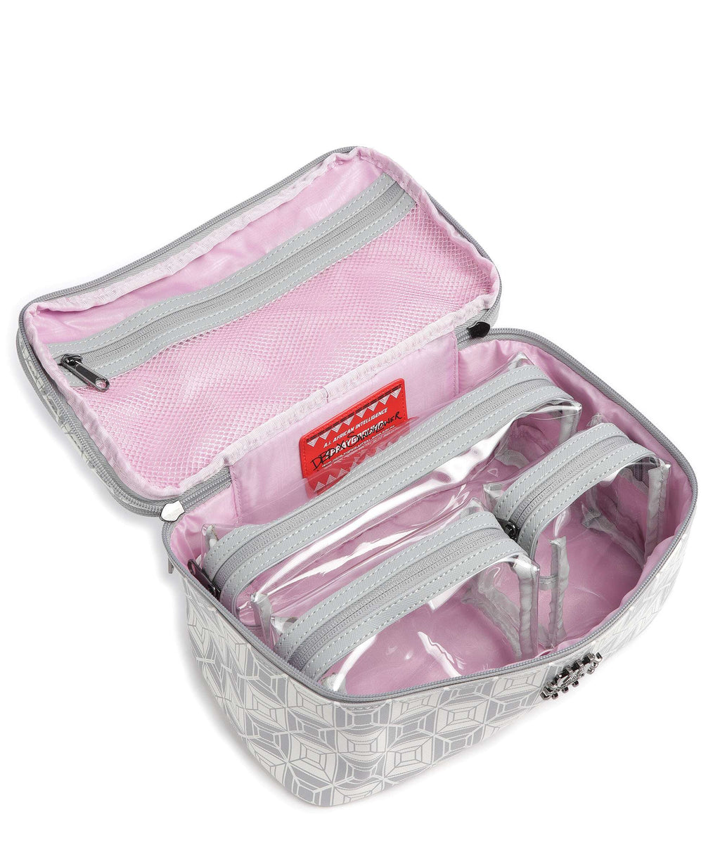 Sprayground Ai Stunna Toiletry bag white/grey
