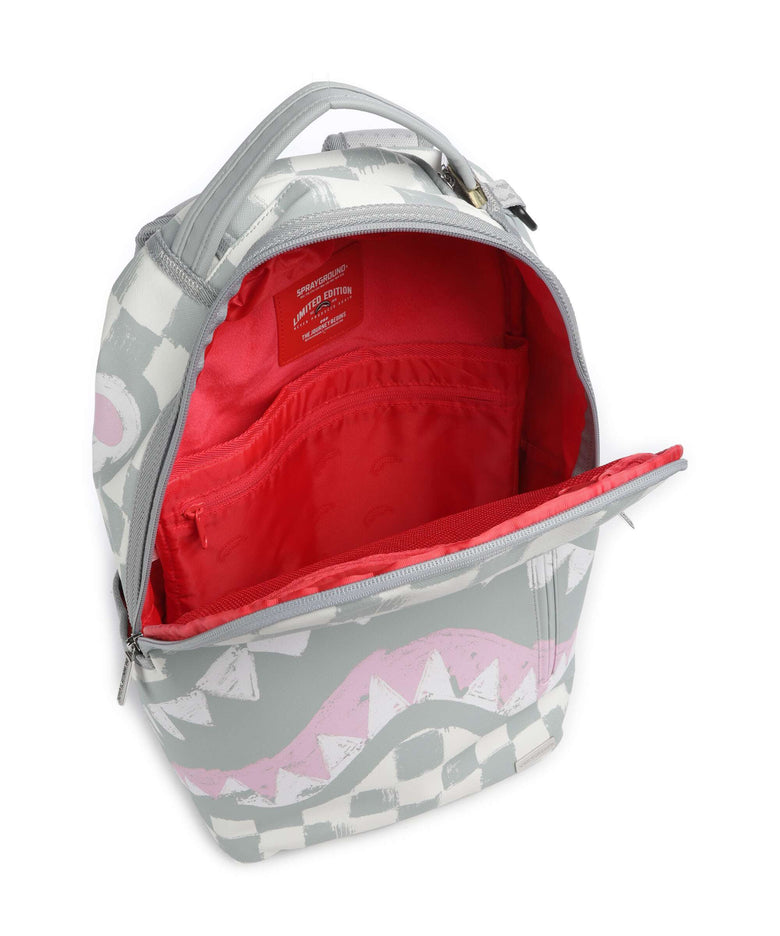 Sprayground Vanquish Cream Backpack grey/white