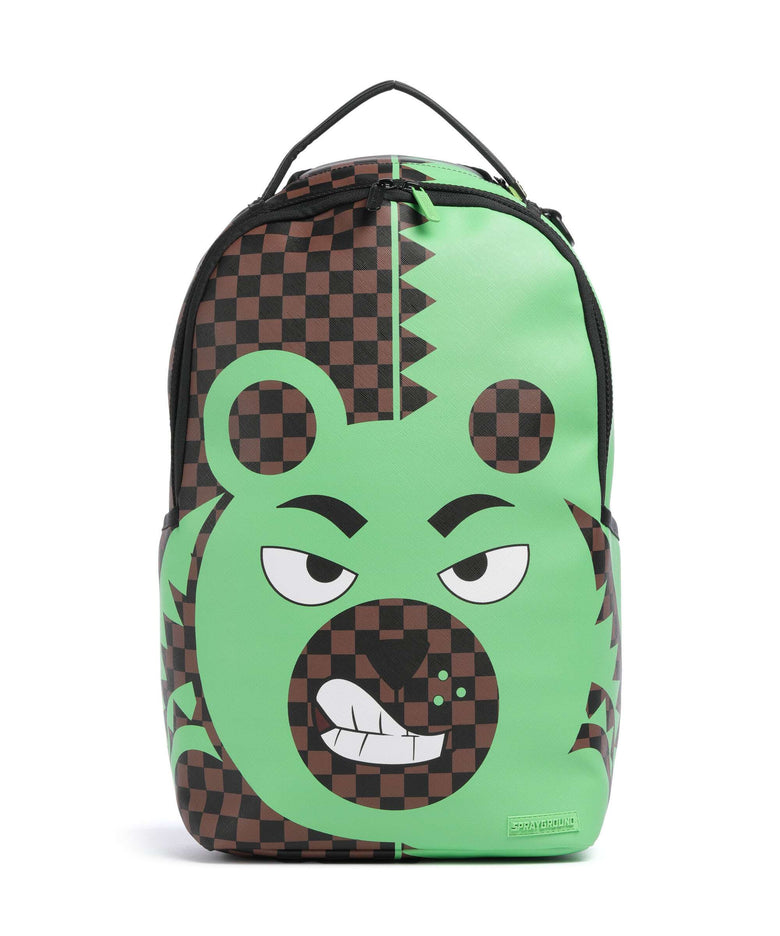 Sprayground Green Money Bear Backpack multicolour