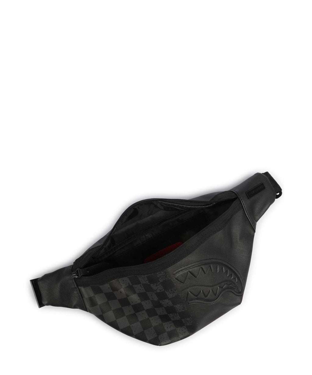 Sprayground Half Spritz Belt bag black/grey
