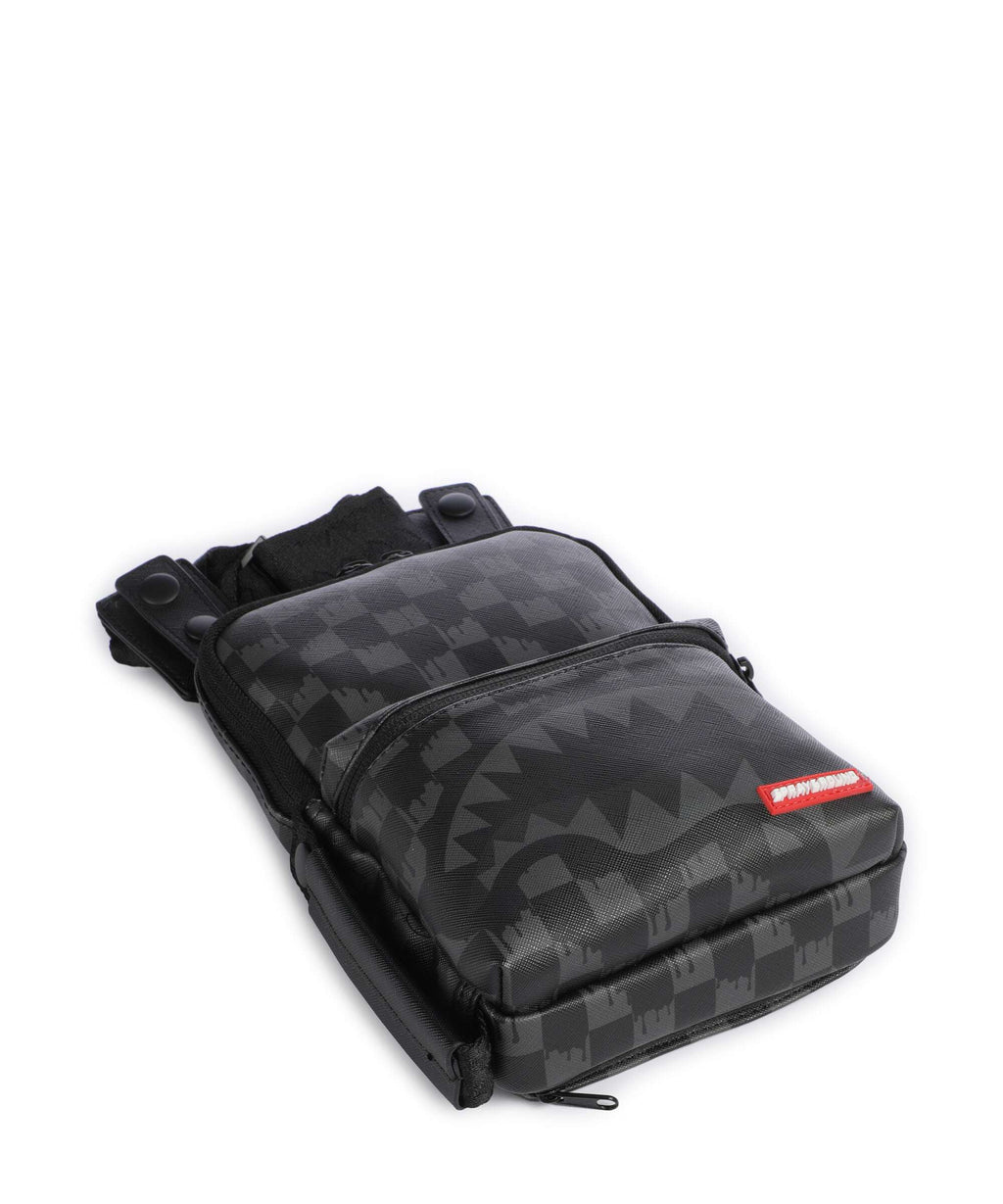Sprayground Hangover Drip Crossbody bag black/grey