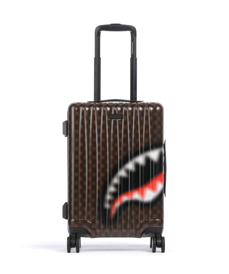 Sprayground Sharks in Paris Blur Spinner (4 wheels) brown/black