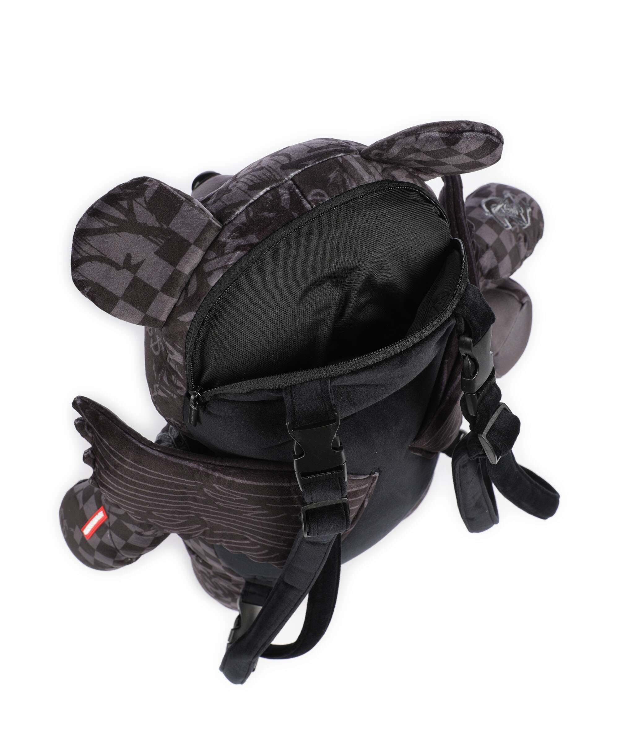 Sprayground 3AM Check Teddy Bear Backpack multicolour