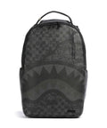 Sprayground Torn Graff Check Backpack black