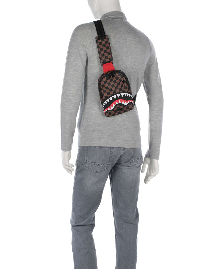 Sprayground Check 2 Emboss Sling bag multicolour