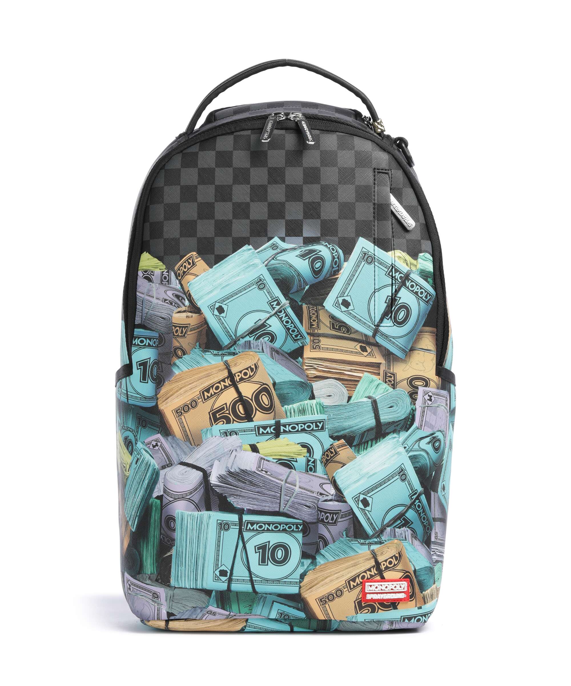 Sprayground Monopoly Money Stacks Backpack multicolour