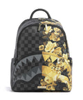 Sprayground Gold Floral Remix Backpack black