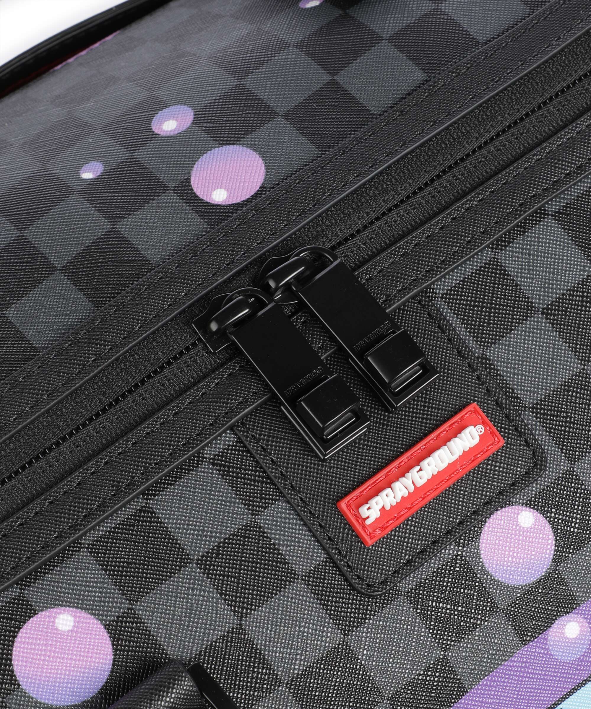 Sprayground Purple Slime Takeover Weekend bag multicolour