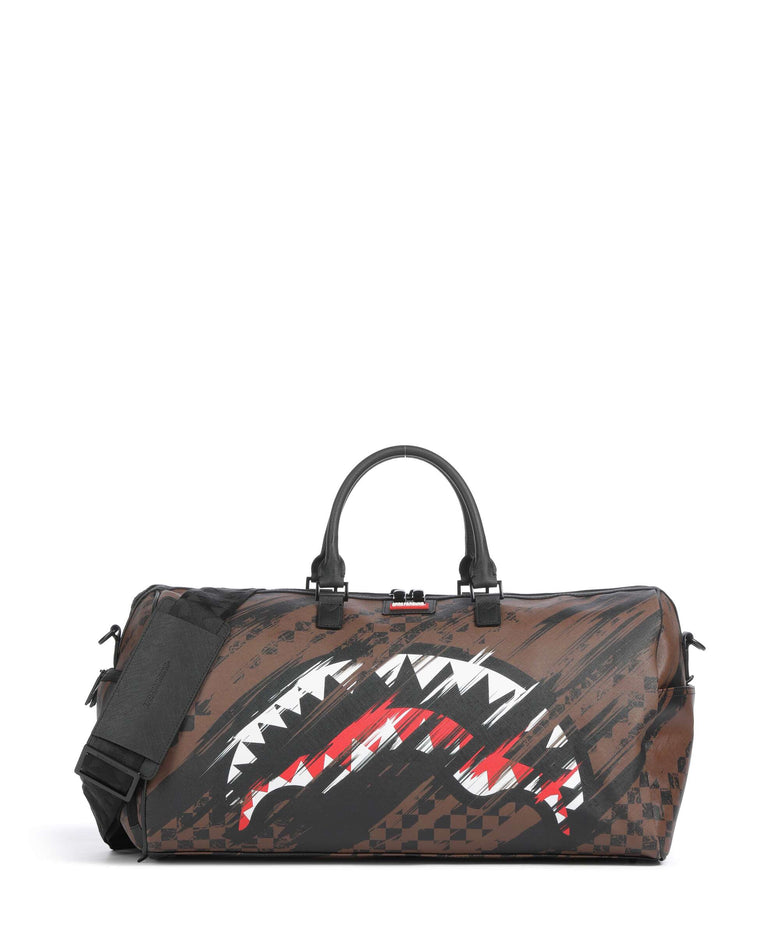 Sprayground Smeared Grunge Weekend bag brown