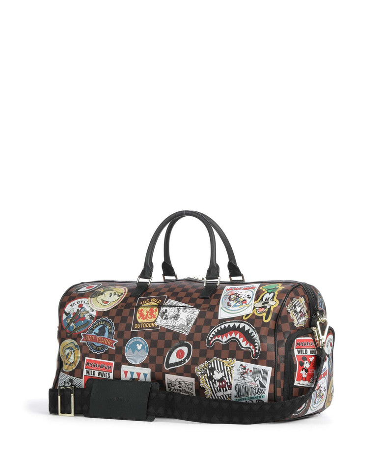 Sprayground Mickey Mouse Global Mogul Weekend bag brown