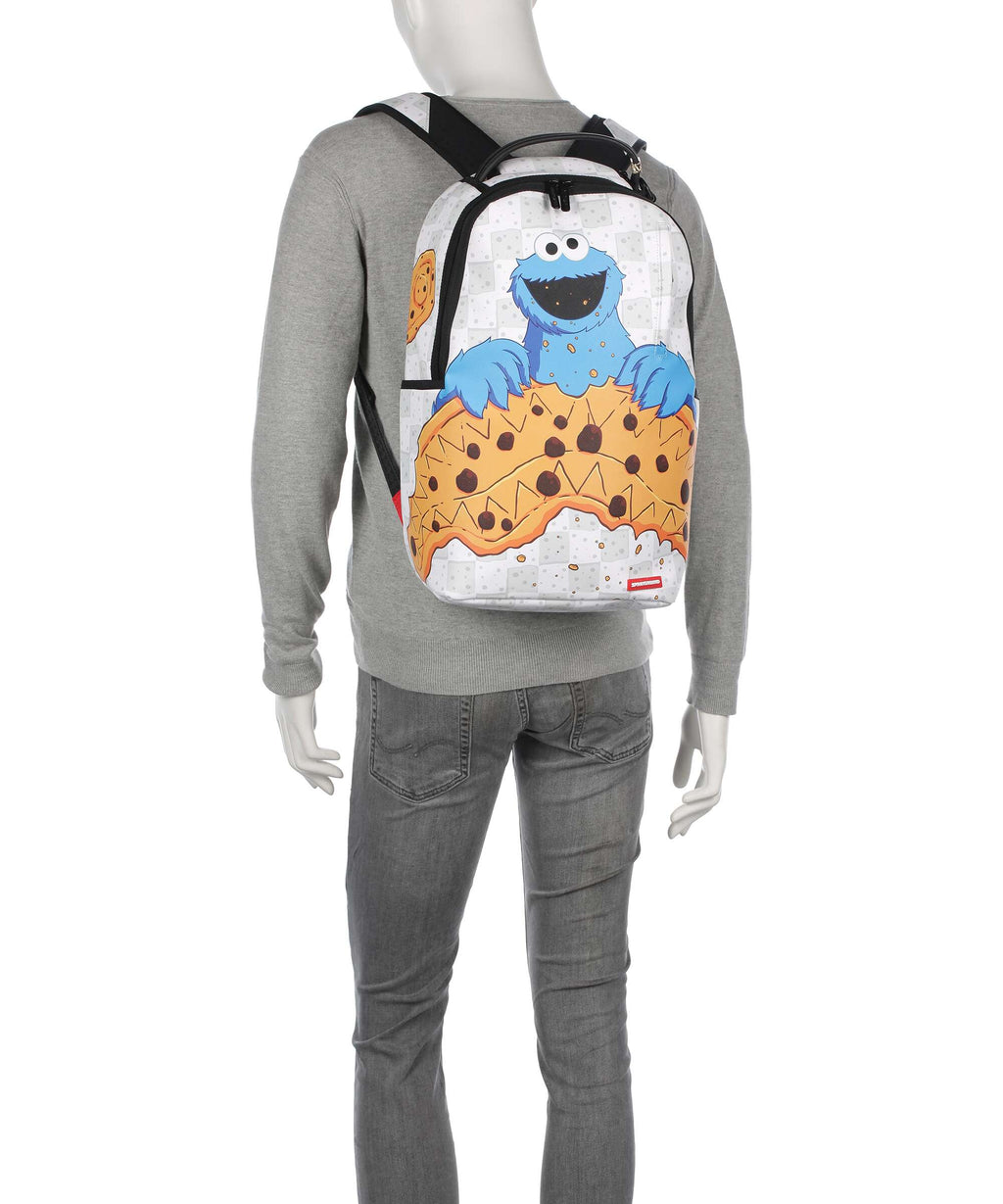 Sprayground Sesame Street Cookie Monster Shark Backpack multicolour