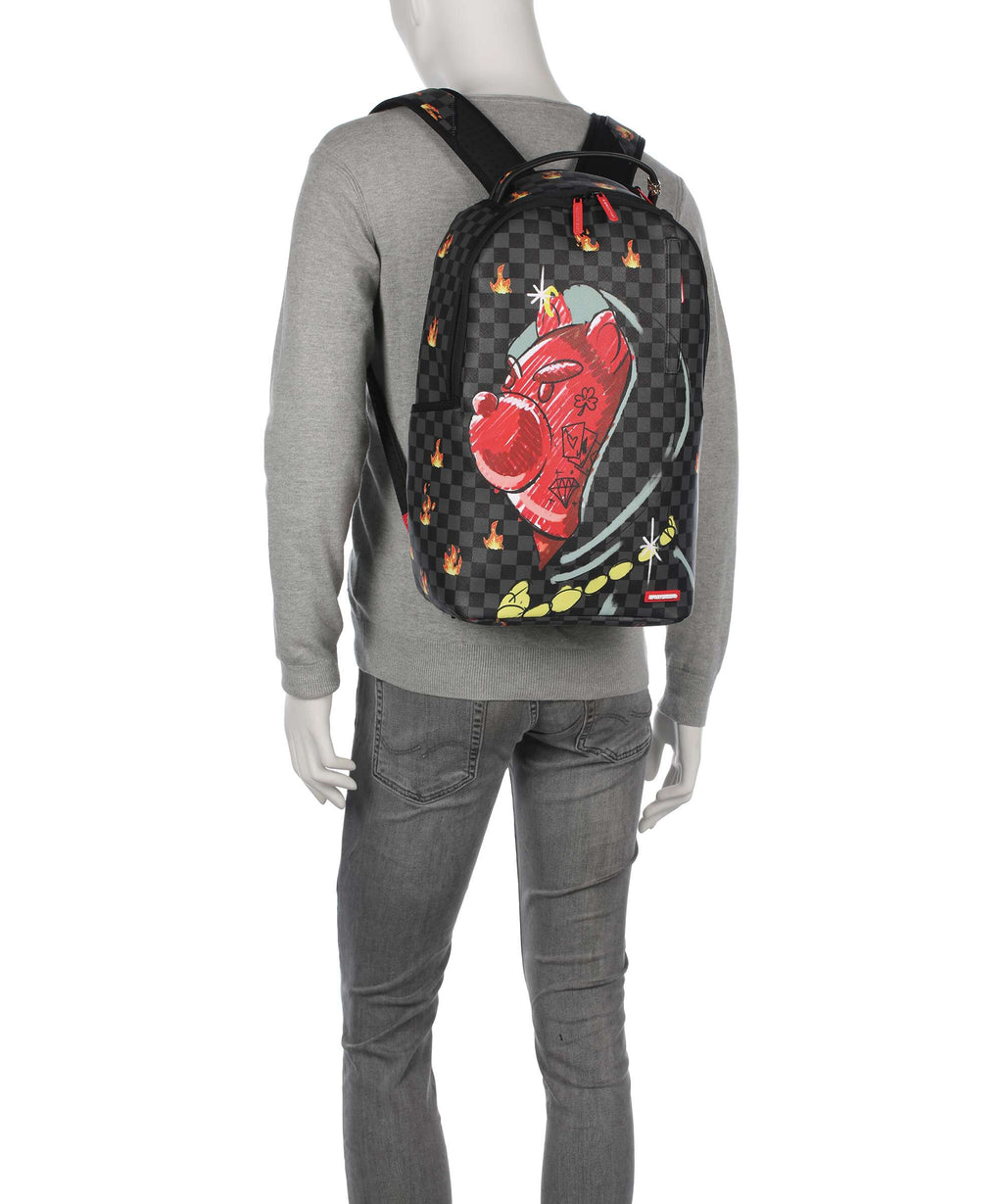 Sprayground Diablo Sketchy Hoodie Backpack multicolour