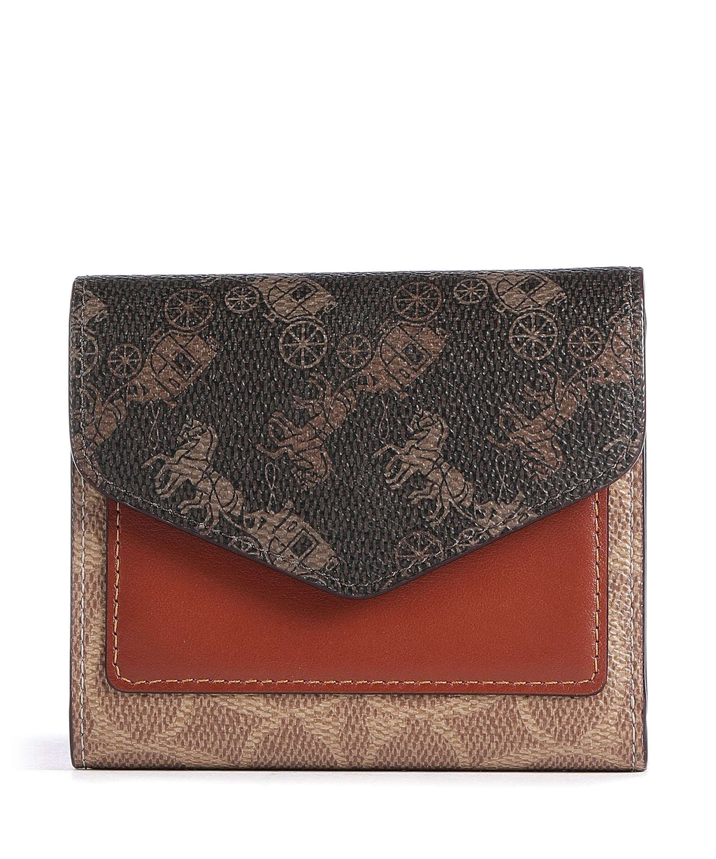 Coach Wyn Wallet tan brown rust