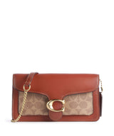 Coach Tabby Chain Crossbody tas tan rust