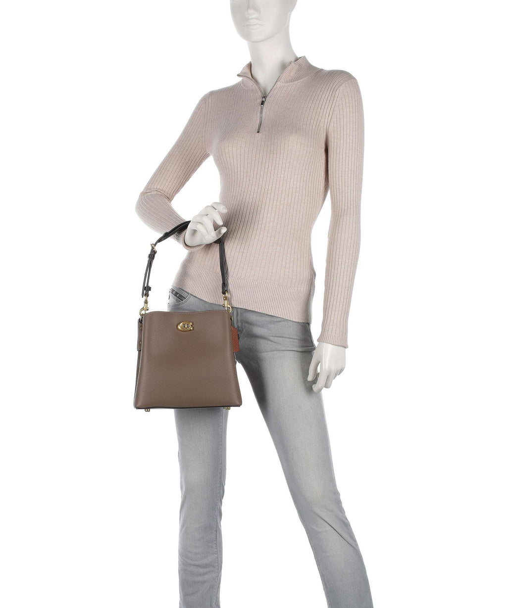 Coach Willow Hobo bag dark stone