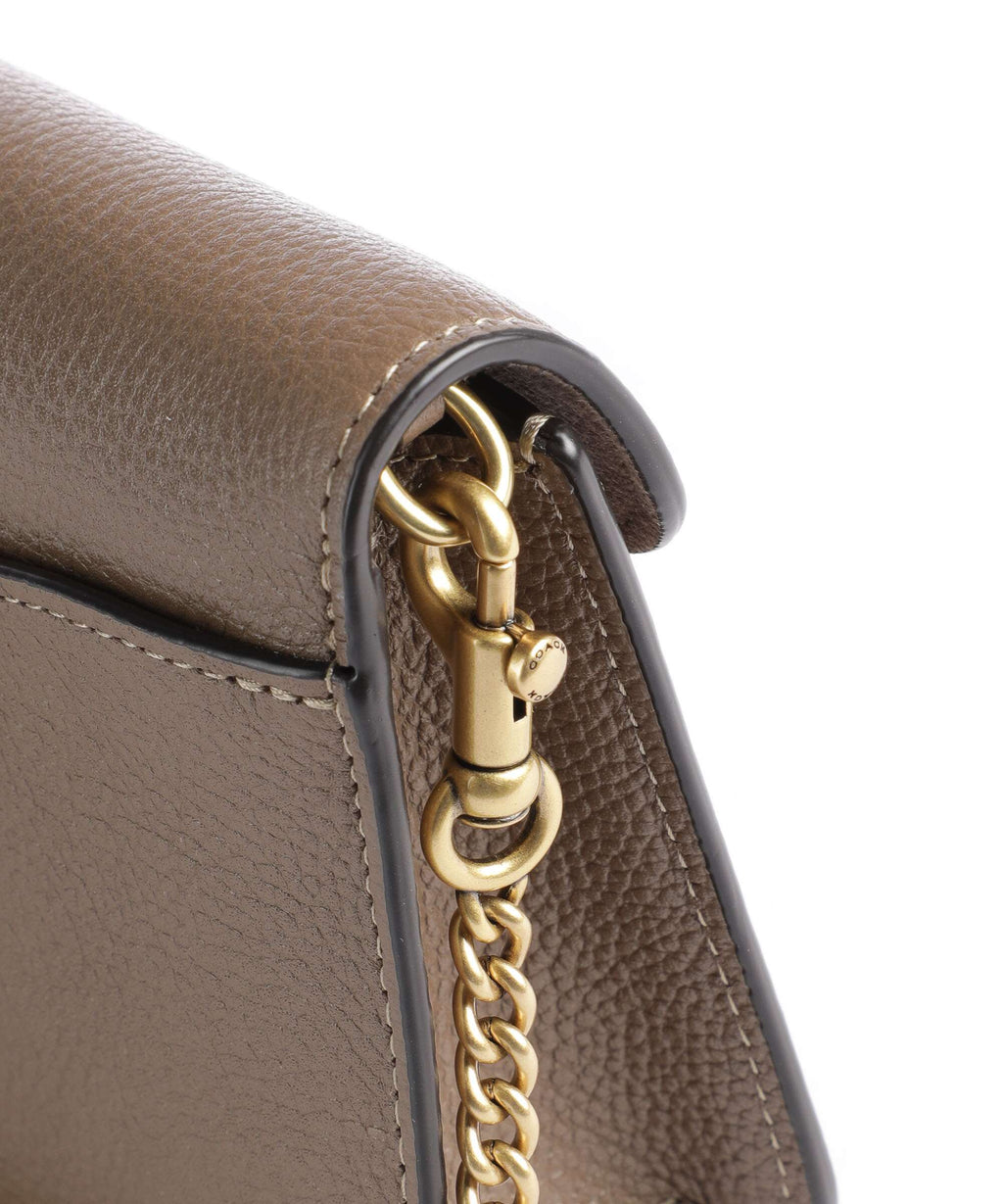 Coach Tabby Chain Crossbody bag dark stone