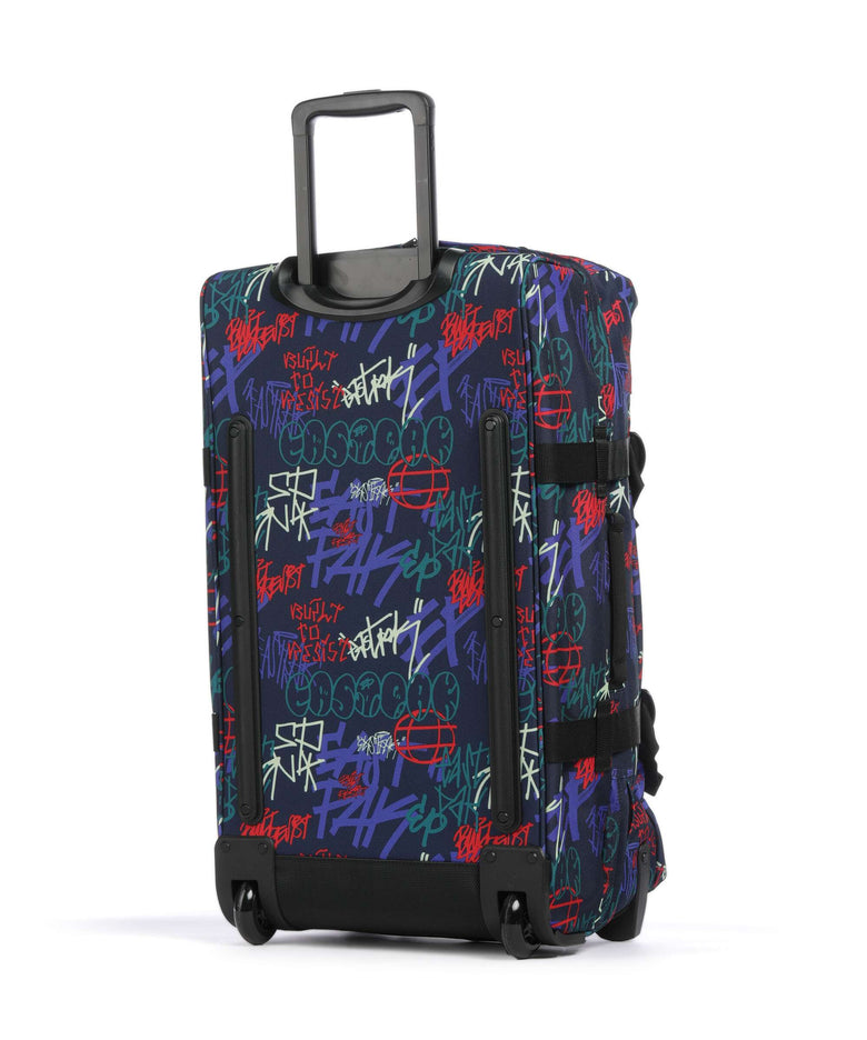 Eastpak Tranverz M Travel bag with wheels street tags blue