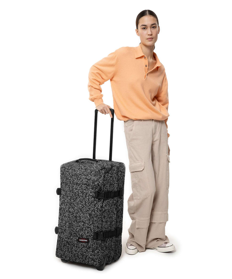 Eastpak Tranverz M Travel bag with wheels glitsplash black