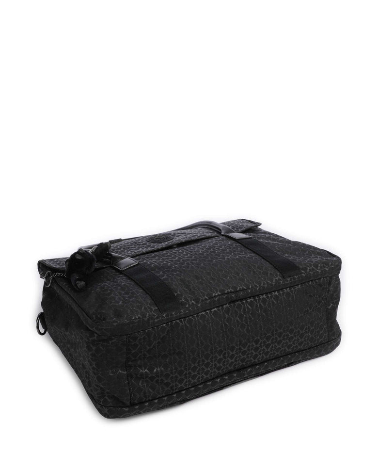Kipling Basic Superworker Handbag signature embossed