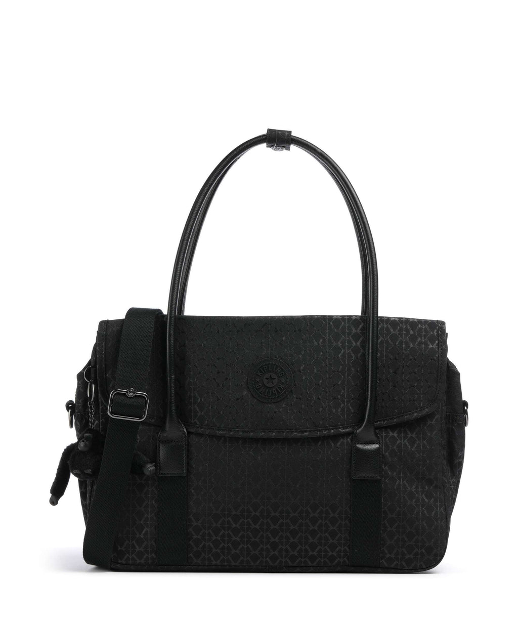 Kipling Basic Superworker S Laptop bag signature embossed