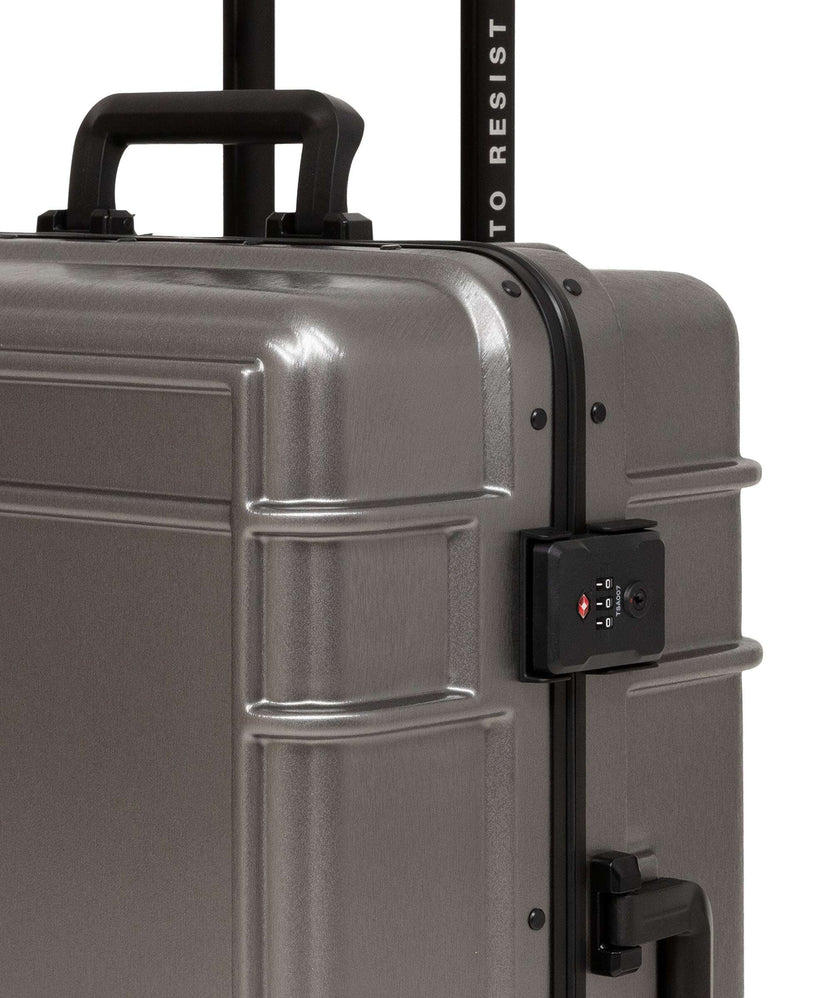 Eastpak Resist'R Case Spinner (4 wheels) brushed metal
