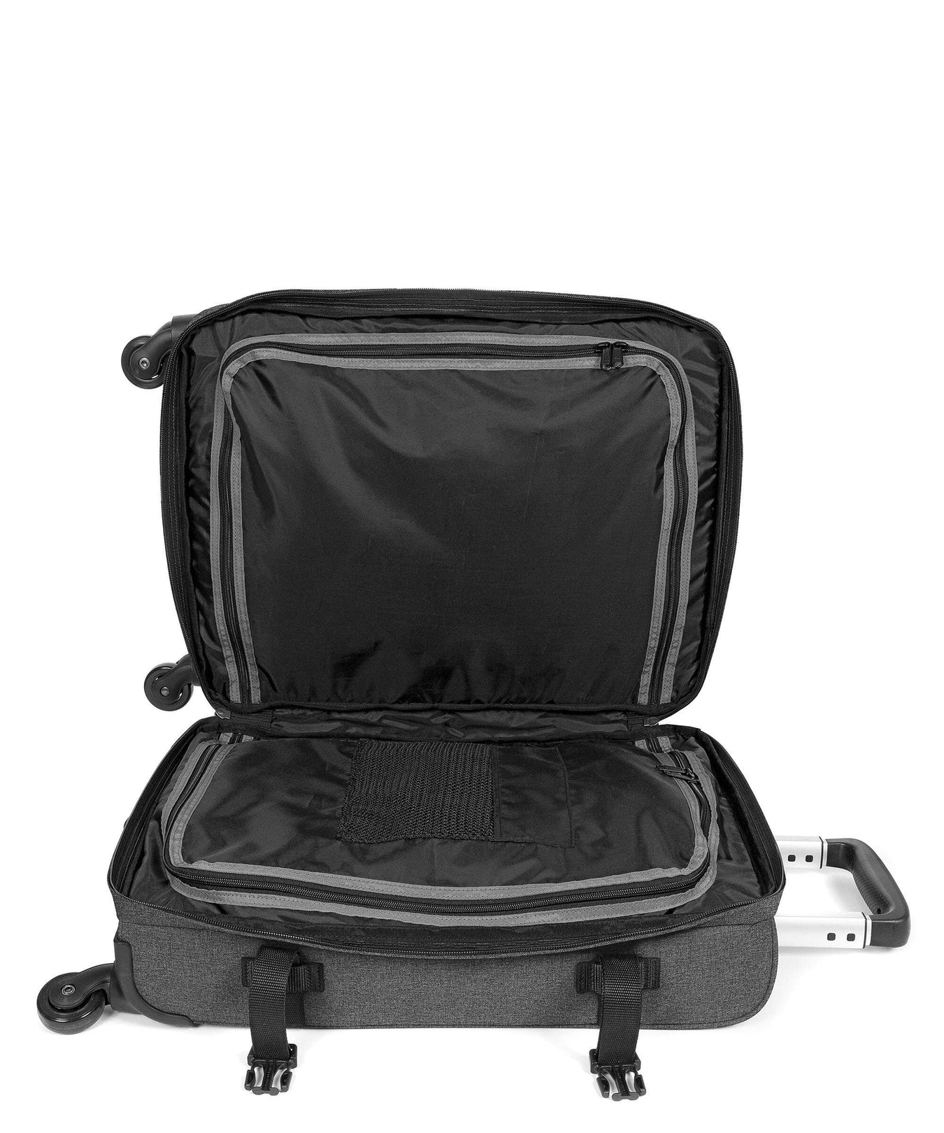 Eastpak Transit'R 4 S Spinner (4 wheels) black denim