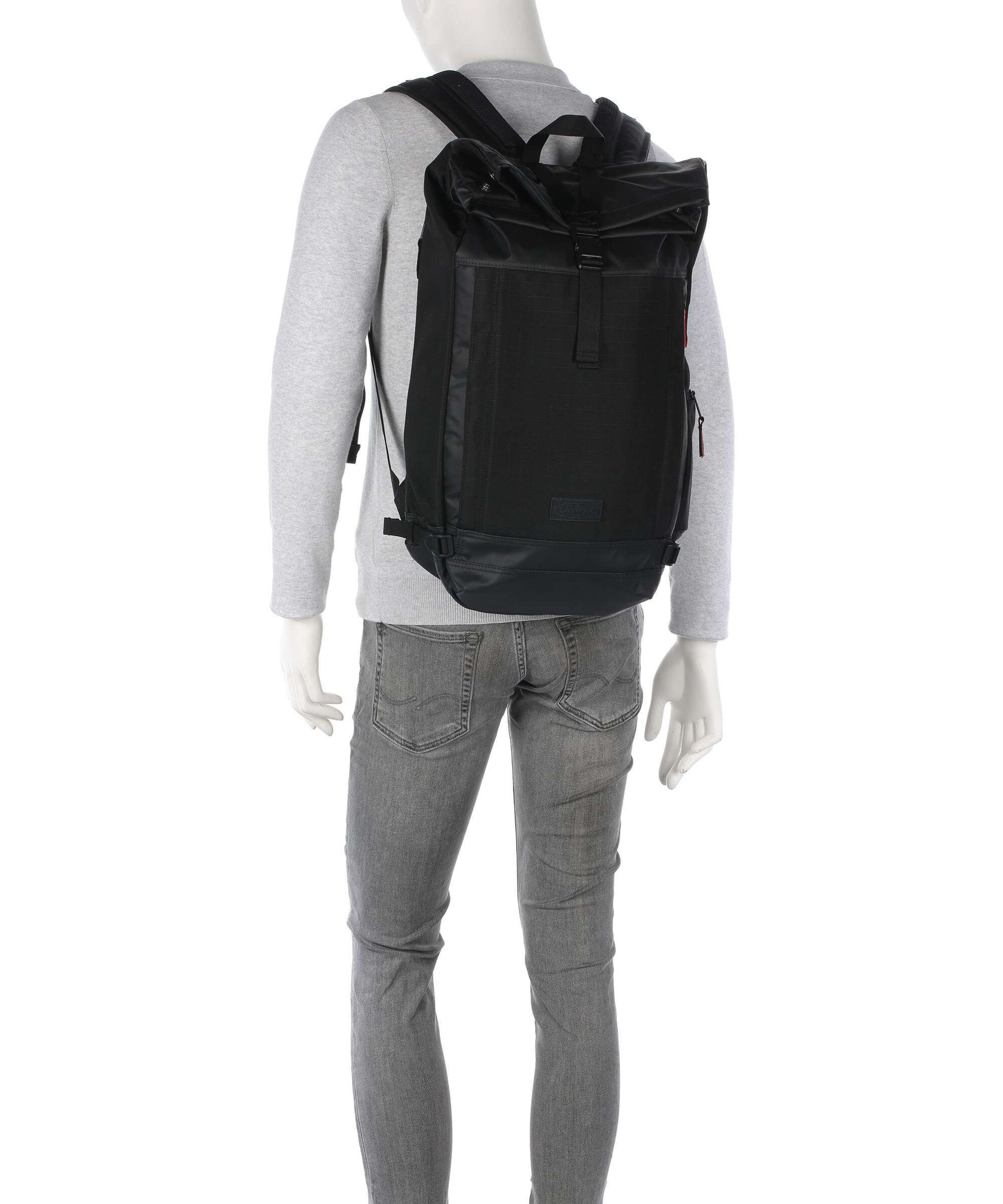 Eastpak Cnnct Tecum Roll Rolltop backpack rip black