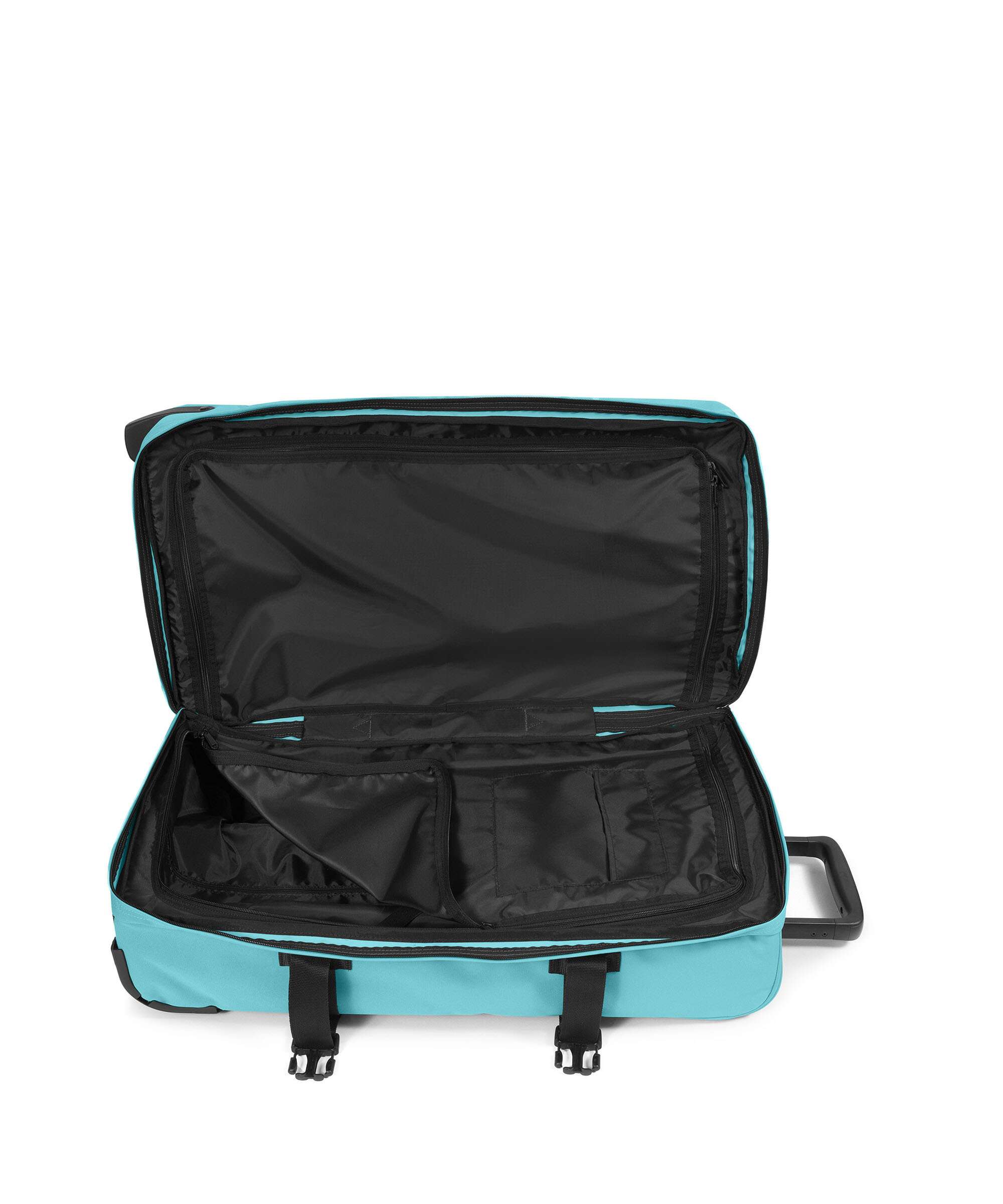 Eastpak Tranverz M Travel bag with wheels waterfall blue